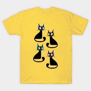 Spooky Cat Squad T-Shirt